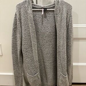 Cozy Gray Women's Cardigan